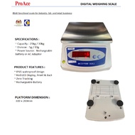 PROACE (DIGITAL WEIGHING SCALE) / WATERPROOF IP67