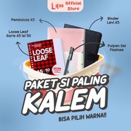 4-in-1 School Binder Set, Campus and College Binder Package, Includes Notebook