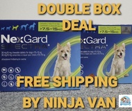 Nexgard Spectra 7.6-15kg MEDIUM DOUBLE BOX DEAL EXPIRY 31/01/2023 FREE SHIPPING