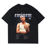 RAPPER EMINEM T-SHIRT - TOUR | T-SHIRT EMINEM RAPPER TOUR OVERSIZE | VINTAGE OVERSIZE TOUR BLACK RAP