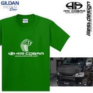 24 SALE Auto Tees: Cobra 415 Design 100% Cotton Imported Tshirts. Toyota Hiace Super GL  Nissan Urvan NV200 NV350