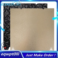 eQQPrinting Hot Bed Plate PEI+PEO Sheet 235mmx235mm For Ender-3 S1/End-5 S1/K1Pei Heated Bed 3D Prin