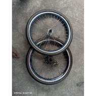 WILLSET D/B 20INCH, 20INCH BIKE WHEELS, FOLDING BIKE WHEELS