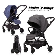 ORIGINAL MSTAR 2 WAY ULTRA SLIM COMPACT STROLLER 2020 NEW VERSION