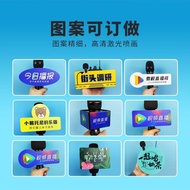 Remark Microphone Table Sign Microphone Cover Live Broadcast News Interview Microphone Billboard Sti