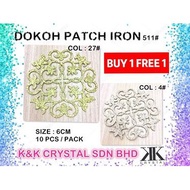 BUY 1 Pack FREE 1 Pack DOKOH PATCH IRON CODE-511