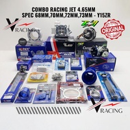 Combo Racing Jet 4.65MM Y15ZR V1/V2 Spec 68MM,70MM,72MM,73MM (ESR Jet Rod 4.65MM Y15ZR)