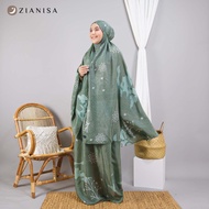 MUKENA TRAVEL MUKENA ZIANISA ALLOVER VERANA SERIES ALL SIZE