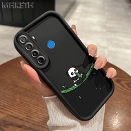 Case For Realme 5 5i 5s 6i 7i 8i C17 C3 C3i Narzo 50 10 10A 20A Panda Shape Silicone Phone Anti-Drop