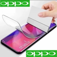 Anti-Scratch Hydrogel Oppo A7 A7X A7N A8 A9 A16 A16K A16E A16s 2020 Full Cover Front Rear Clear Blue