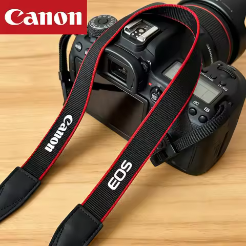 Original Canon mirrorless camera DSLR shoulder strap EOS R5 R50 R6 R6II R7 R8 R10 R full frame shoul