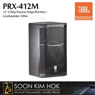 JBL PRX-412MD 12" 2-Way Passive Stage Monitor / Loudspeaker (300W / 600W / 1200W) (PRX412MD)