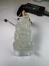 緬甸🇲🇲翡翠A玉  冰種正裝觀音