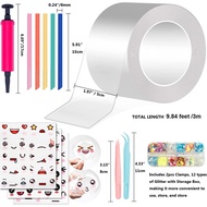 YIXIPAZH Nano Tape Bubble kit for Kids Balloons Nano Tape Bubbles kit Nano Bubble Tape Nano Tape kit