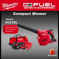 MILWAUKEE M18 Compact Blower SET / M18 BBL / Air Blower / Dust Cleaner / Workstation Blower / Roadside