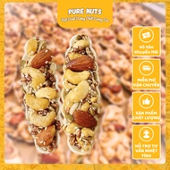 Delicious Nutritious PureNuts Mixed Boat Cake with Macadamia Nuts, Cashews, Almonds, White Sesame, H