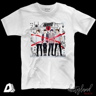5 SECONDS OF SUMMER 5SOS Band T-Shirt - Selftified LED