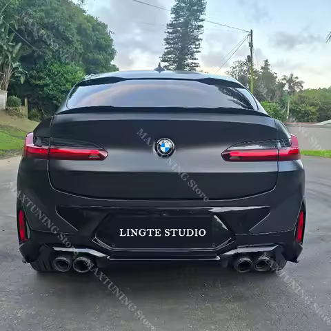 For BMW X4 G02 X4 M M-Sport Car Rear Trunk Lid Spoiler Wing Lip MP Styling Modification 20i 20d 30i 