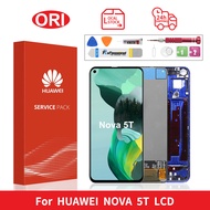 For HUAWEI NOVA 5T YAL-L21 / NOVA 5I / HONOR 20 LCD TOUCH SCREEN WITH FRAME