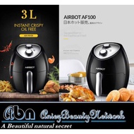 💖💖 BEST BUY😘😘 Airbot Air Fryer AF100 Oil Free Single Pod Non-Stick Teflon Timer Kitchen Aid Healthy Cooker (3L)