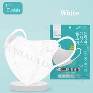 FUNLALA 3D Mask 100 Pcs Mask 3D Face Mask Earloop 4ply Mask (Non-Medical Mask)