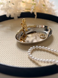 中古正品Mikimoto日本Akoya珍珠飾品碟 收藏品 附原裝盒 送禮