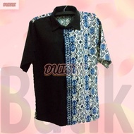 Baju Kemeja Batik Borneo polo
