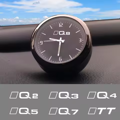Car decoration clock watch modified car interior electronic quartz For AUDI Q2 Q3 Q4 Q5 Q7 Q8 RS4 RS