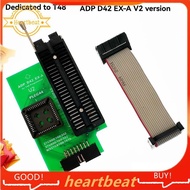 [Hot-Sale] Upgraded ADP_D42_EX-A V2 Adapter for T48 Programmer for DIP42 Test Socket MX27C800/4100/1