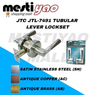 JTC JTL-7491 SN/AC/AB Tubular Lever Lockset/Kunci Pintu Rumah/Tombol Pintu Rumah
