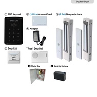 Touch screen Single Leaf Door Access Control System RFID DA3000 With Battery Backup + Remote set*