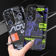 HP Latest Vivo Y29 4G Y29 5G Glass Softcase 2025 - Vivo Y29 4G Y29 5G Case - Case Vivo Y29 4G Y29 5G