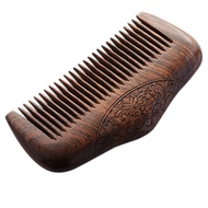 Pocket Comb Sandalwood Green Natural Super Narrow Dent Wood Combs Static Lice Beard Comb Hairstyle Sandalwood Comb
