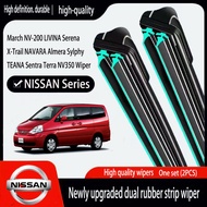 Nissan CAR March NV-200 LIVINA Serena X-Trail NAVARA Almera Sylphy TEANA Sentra Terra NV350 Wiper