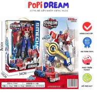 Robot Biến Hình 2 In 1 Xe Thành Robot Và Robot Thành Xe – Transformers Optimus Đồ Chơi Biến Hình Giá