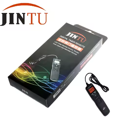 JINTU LCD Timer Remote Control Shutter Release Cord N1 for NIKON D810 D800E D800 D700 D500 D300S D30