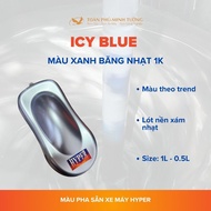 HYPER motorbike paint light BLUE (Code: ICY BLUE) - 1 Liter