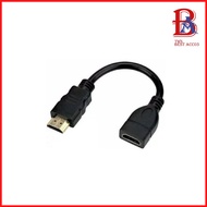 Hdmi To female Extension Cable-Extention HDMI 30cm Extender 0.3m