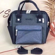 3 ways anello sling bag &amp; backpack &amp; hand bag medium size