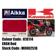 AIKKA K18114 RED * KAWASAKI 2K MOTOR PAINT