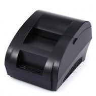 Portable 58mm USB POS Receipt Thermal Printer EU PLUG(Black)