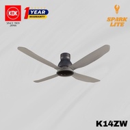 KDK K14ZW 56” 4 Blades Remote Control Ceiling Fan / Kipas Siling Remote Control 56” *Sensa 4