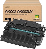 KANTEN High Capacity W9008 W9008MC Toner Cartridge Compatible with W9008MC Black Toner for Managed E