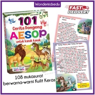 101 Cerita Dongeng Aesop untuk Kanak Kanak | Buku Cerita Suku Kata Kisah Pengajaran | Haiwan Teladan