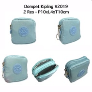 Dompet Kipling 2 Ruang/Dompet 2 Resleting
