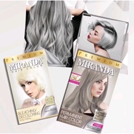 Pewarna Rambut Grey Bleaching Ash blonde Miranda