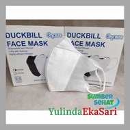 AP77 Masker Duckbill Garis FaceMask mirip sensi 1 box isi 5pcs