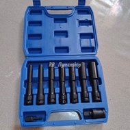 MACTECH DEEP SOCKET SET 5INCHES HEAVY DUTY 8MM 10MM 12MM 13MM 14MM 17MM 19MM