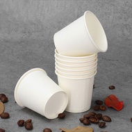[G01] Set of 50 white paper cups to try 3oz (90ml) Water paper cups, office small paper cups, sample