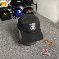 Raiders Black Cap Set
